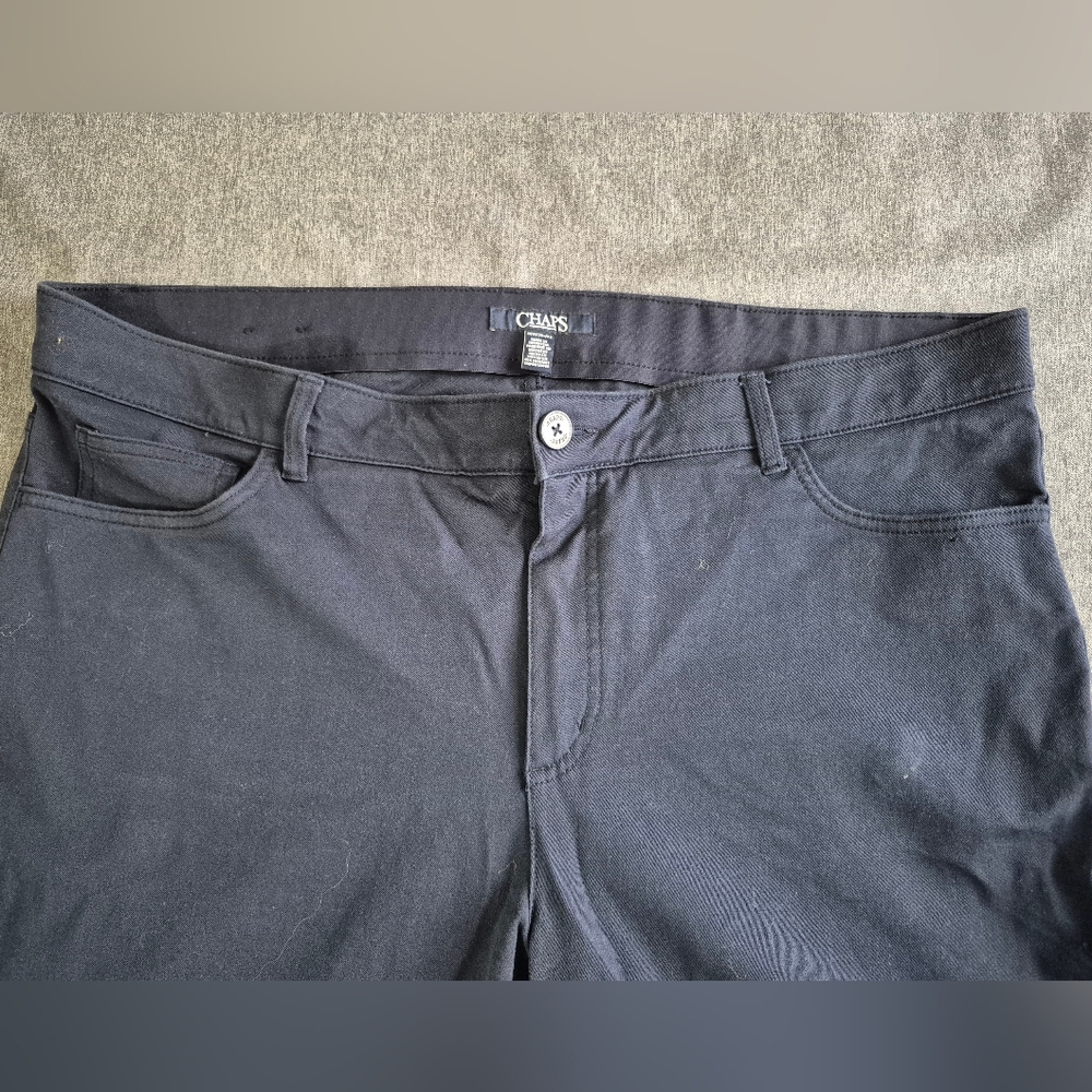 Chaps Dark Blue Women's Pants - Picture 2 of 7